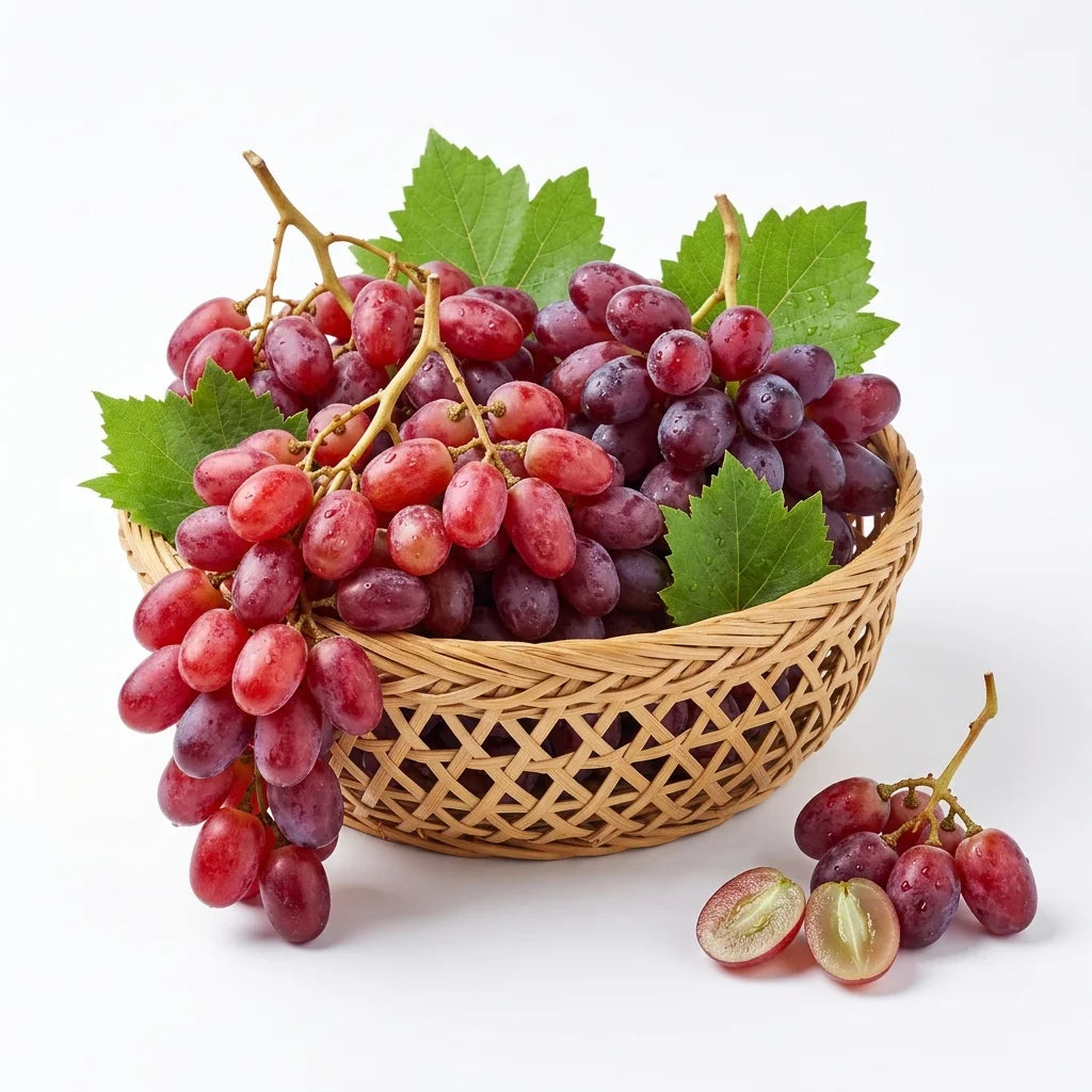 Red Crimson Grapes | Sweet, Crisp & Juicy