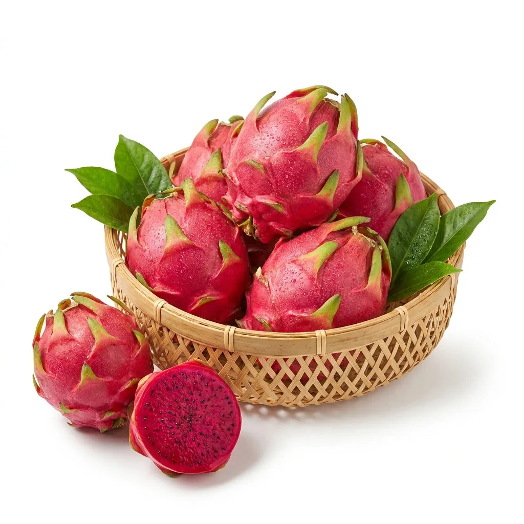 Dragon Fruit (Red Flesh) - The Ruby Jewel of the Tropics