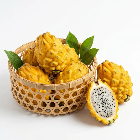 Yellow Pitahaya Dragon Fruit | Golden Sweetness from the Tropics